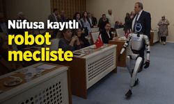 Nüfusa kayıtlı robot mecliste