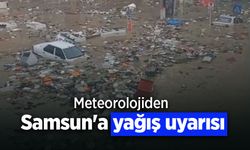Meteorolojiden Samsun'a yağış uyarısı