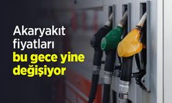 Akaryakıt fiyatları bu gece yine değişiyor