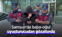 Samsun'da baba-oğul uyuşturucudan gözaltında