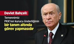 Devlet Bahçeli: “Temennimiz PKK'nın kurucu önderliğinin bir tanım altında görev yapmasıdır”