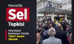 Havza’da Sel Tepkisi: Vatandaşlar Belediyeye Yürüdü, “İstifa” Sesleri Yükseldi