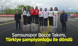 Samsunspor Bocce Takımı, Türkiye şampiyonluğu ile döndü