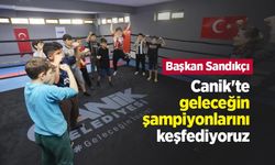 Başkan Sandıkçı: "Canik'te geleceğin şampiyonlarını keşfediyoruz"