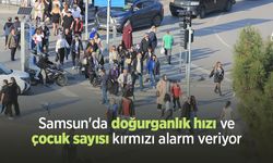Samsun'da doğurganlık hızı ve çocuk sayısı kırmızı alarm veriyor