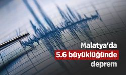 Malatya'da 5.6 büyüklüğünde deprem