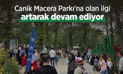 Canik Macera Parkı'na olan ilgi artarak devam ediyor