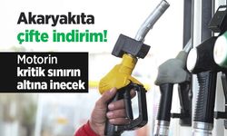 Akaryakıta çifte indirim! Motorin kritik sınırın altına inecek