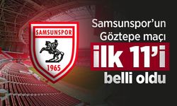 Samsunspor'un Göztepe maçı öncesi ilk 11 i belli oldu