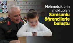 Mehmetçiklerin mektupları Samsunlu öğrencilerle buluştu