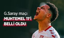 G.Saray maçı MUHTEMEL 11'İ BELLİ OLDU