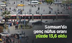 Samsun’da genç nüfus oranı yüzde 13,6 oldu