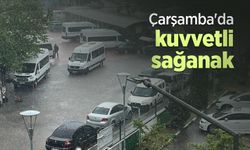Çarşamba'da kuvvetli sağanak