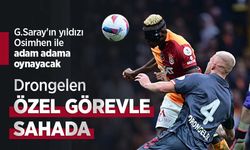 G.Saray'ın yıldızı Osimhen ile adam adama oynayacak ...  Drongelen ÖZEL GÖREVLE SAHADA