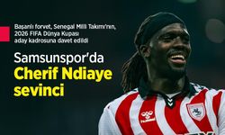 Samsunspor'da Cherif Ndiaye sevinci