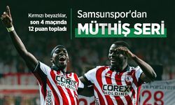 Samsunspor'dan MÜTHİŞ SERİ