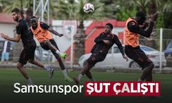 Samsunspor ŞUT ÇALIŞTI