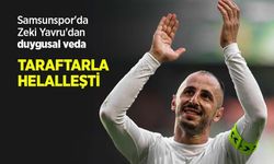 Samsunspor'da Zeki Yavru'dan duygusal veda, TARAFTARLA HELALLEŞTİ