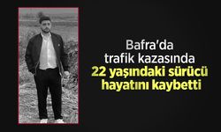 Bafra'da trafik kazasında 22 yaşındaki sürücü hayatını kaybetti