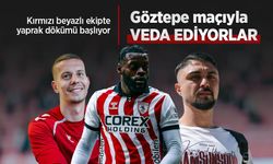 Kırmızı beyazlı ekipte yaprak dökümü başlıyor, Göztepe maçıyla VEDA EDİYORLAR
