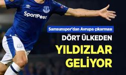 Samsunspor'dan Avrupa çıkarması ... DÖRT ÜLKEDEN YILDIZLAR GELİYOR
