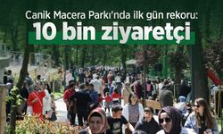 Canik Macera Parkı'nda ilk gün rekoru: 10 bin ziyaretçi