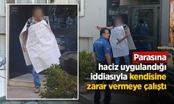 Parasına haciz uygulandığı iddiasıyla kendisine zarar vermeye çalıştı