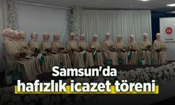 Samsun'da hafızlık icazet töreni