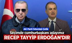 AK Parti Sözcüsü Çelik: Seçimde cumhurbaşkanı adayımız RECEP TAYYİP ERDOĞAN'DIR