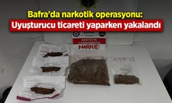 Bafra'da narkotik operasyonu: Uyuşturucu ticareti yaparken yakalandı