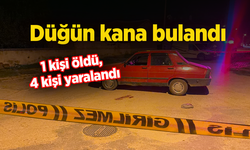 Düğün kana bulandı