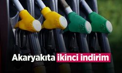 Akaryakıta ikinci indirim