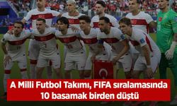 A Milli Futbol Takımı, FIFA sıralamasında 10 basamak birden düştü