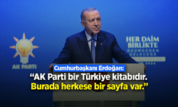 Cumhurbaşkanı Erdoğan: "AK Parti bir Türkiye kitabıdır. Burada herkese bir sayfa var."