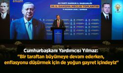 Yılmaz: "Bir taraftan büyümeye devam ederken, enflasyonu düşürmek için de yoğun gayret içindeyiz"