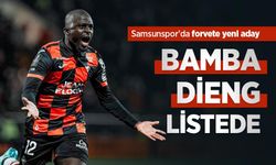 Samsunspor'da forvete yeni aday BAMBA DİENG LİSTEDE