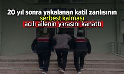 20 yıl sonra yakalanan katil zanlısının serbest kalması acılı ailenin yarasını kanattı