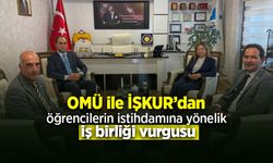 OMÜ ile İŞKUR’dan öğrencilerin istihdamına yönelik iş birliği vurgusu