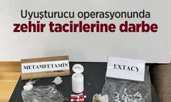Uyuşturucu operasyonunda zehir tacirlerine darbe