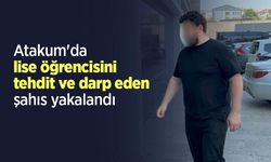 Atakum'da lise öğrencisini tehdit ve darp eden şahıs yakalandı