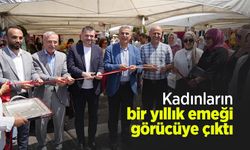Kadınların bir yıllık emeği görücüye çıktı