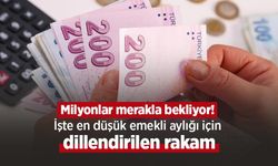 Milyonlar merakla bekliyor! İşte en düşük emekli aylığı için dillendirilen rakam