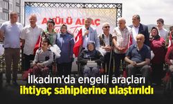 İlkadım’da engelli araçları ihtiyaç sahiplerine ulaştırıldı