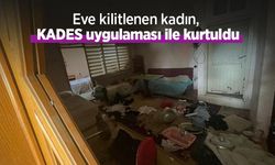 Eve kilitlenen kadın, KADES uygulaması ile kurtuldu