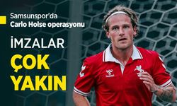 Samsunspor'da Carlo Holse operasyonu, İMZALAR ÇOK YAKIN