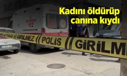 Kadını öldürüp canına kıydı