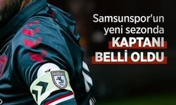 Samsunspor'un yeni sezonda KAPTANI BELLİ OLDU
