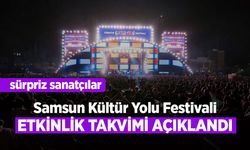 Samsun Kültür Yolu Festivali etkinlik takvimi açıklandı