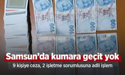 Samsun’da kumara geçit yok: 9 kişiye ceza, 2 işletme sorumlusuna adli işlem
