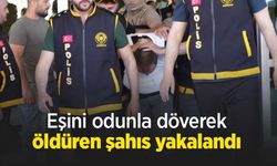 Eşini odunla döverek öldüren şahıs yakalandı
